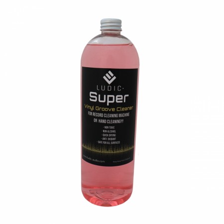 Ludic Audio Super Vinyl Groove Record Cleaner liquid 1 liter